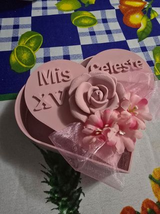 Cajitas corazon personalizadas