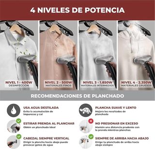 Plancha de vapor vertical SIN ESTRENAR