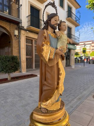 San jose con niño jesus 