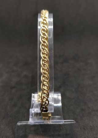 Pulsera Espiga oro 18k, 9.99gr, 20cm. 