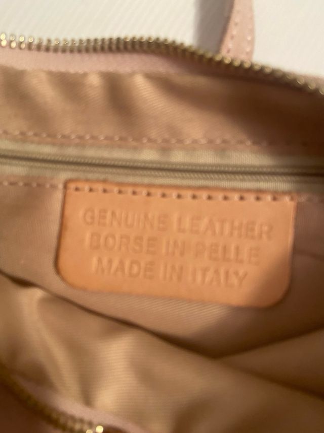 Bolsito mano/bandolera ante rosa