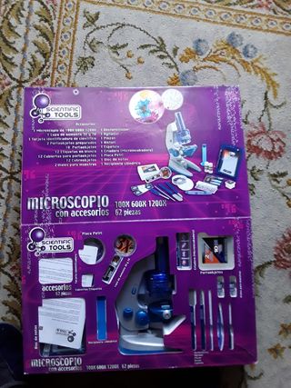 MICROSCOPIO  INFANTIL CON ACCESORIOS  