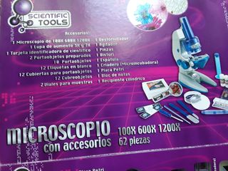 MICROSCOPIO  INFANTIL CON ACCESORIOS  