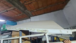 Tapa de fibra remolque o techo caseta