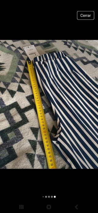 Pantalon ancho Zara 