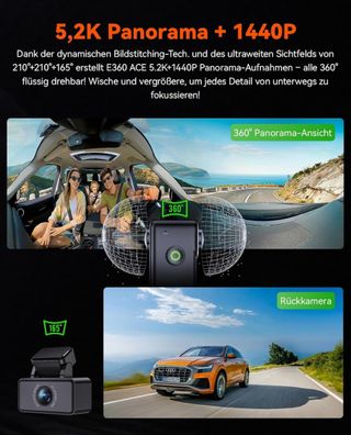 Vantrue e360 ACE camera