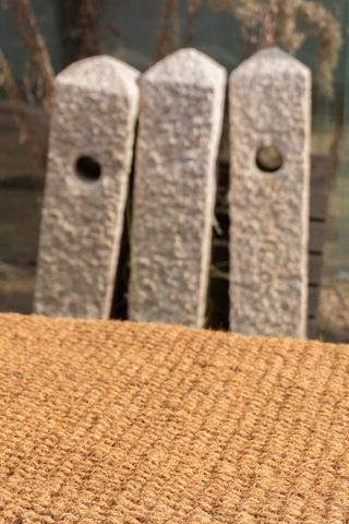 Alfombra/valla de fibra de coco / cortina 1 m x3 m