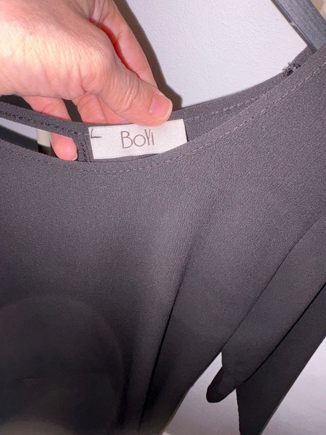 Blusa negra Boy talla unica