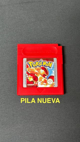 Pokemon Rojo ORIGINAL GameBoy
