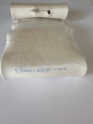 Cornice in ceramica dipinta a mano