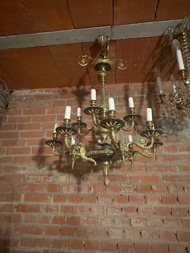 Lampara estulo napoleónico