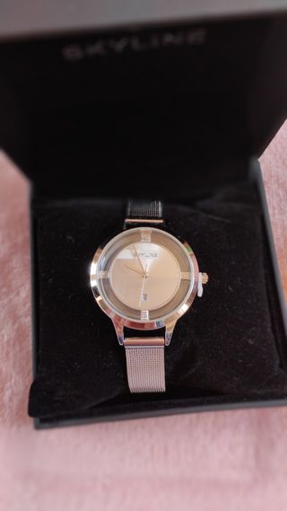 Reloj plata Avancy
