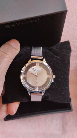Reloj plata Avancy