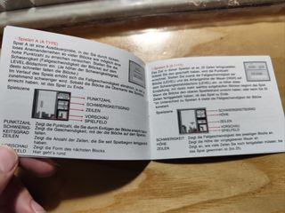 MANUAL TETRIS GB