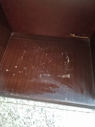 Máquina coser Alfa antigua con mueble