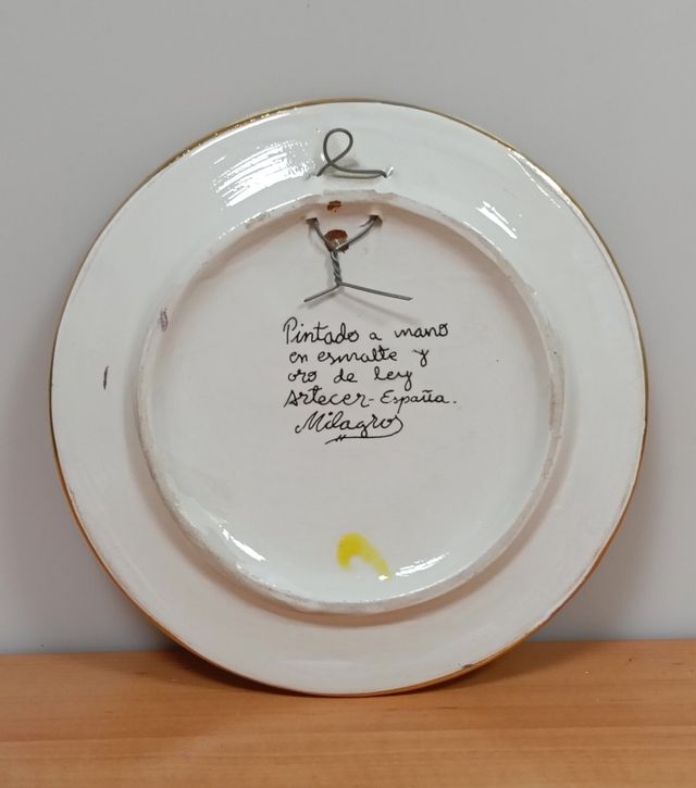 Plato artesanía
