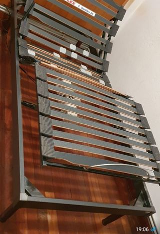 Cama articulada flex y colchon.90x200cm