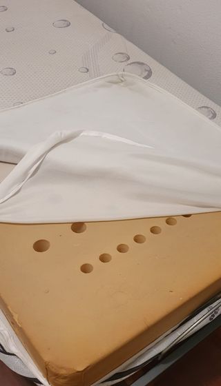 Cama articulada flex y colchon.90x200cm