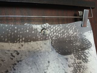 Falda tubo serpiente beige-gris T-S