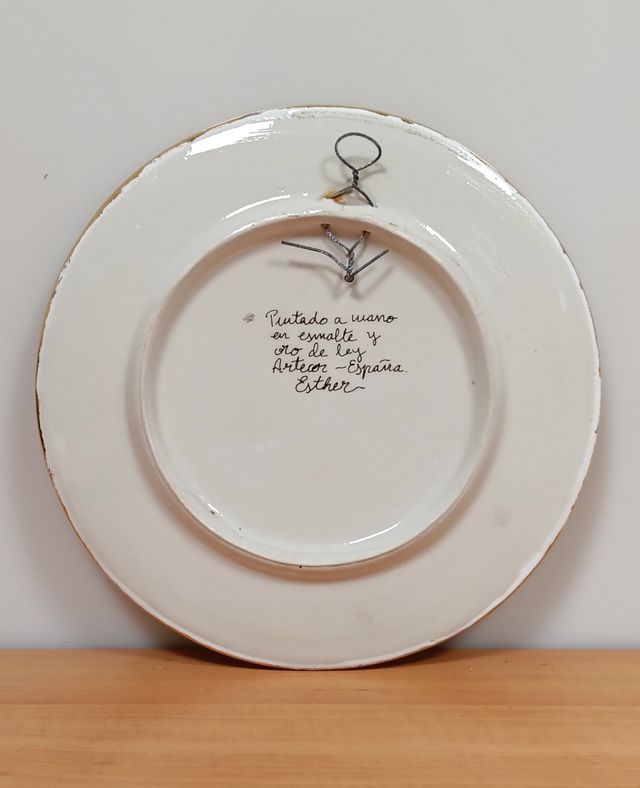 Plato artesanía