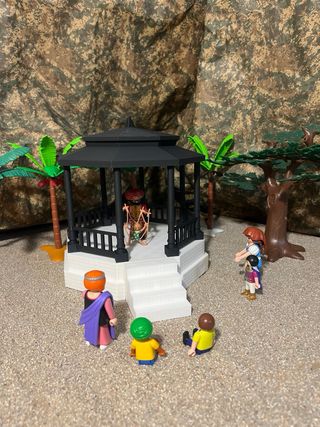 Templete belén Playmobil