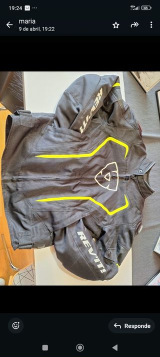 Chaqueta moto Revit Vertex H2O