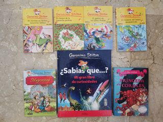 7 Libros Tea y Geronimo Stilton -
