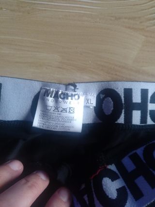 Calzoncillos MACHO XL - rojos y negros