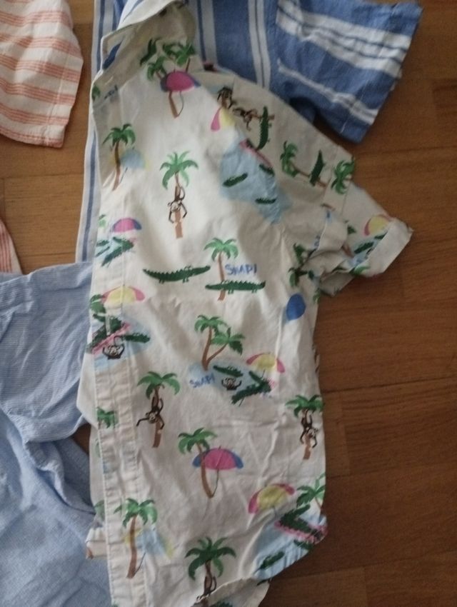 4 camisas niño verano - HM