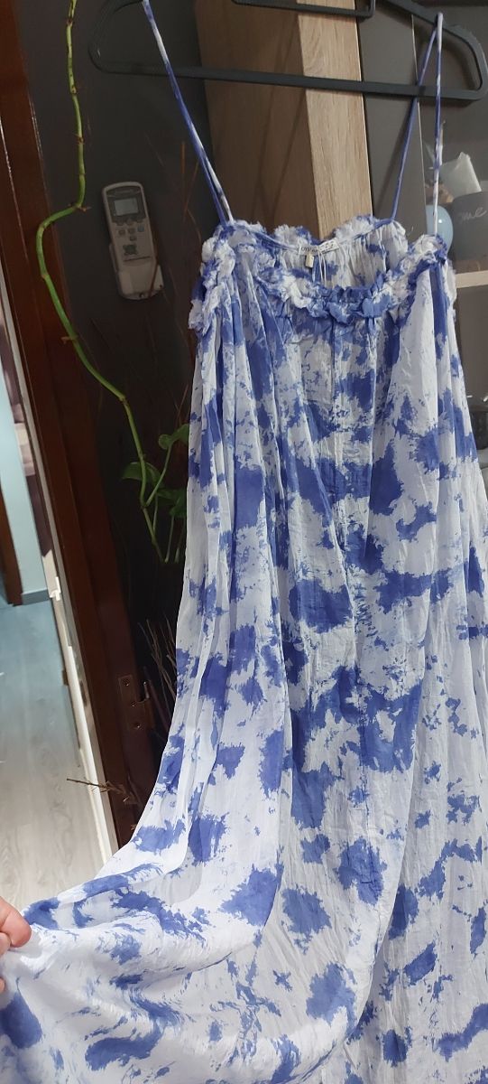 Vestido Oysho azul - Talla M