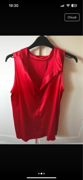 Camicia di seta 100%