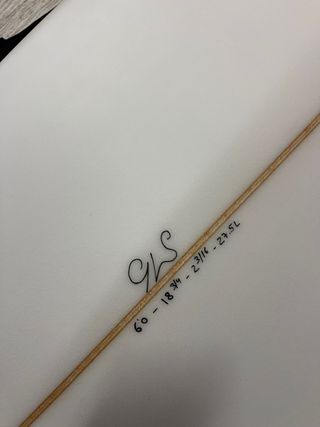 Tabla surf Webber 6’0 impecable