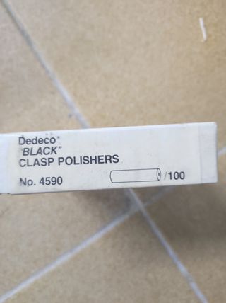 Fresas pulido DEDECO prótesis dental