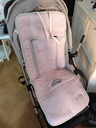 Funda colchoneta silla carrito bebé 