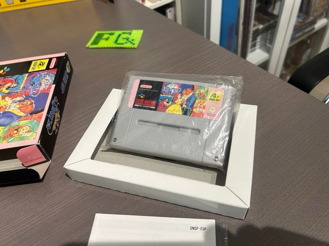 La Bella y la Bestia - SNES PAL ESP super nintendo