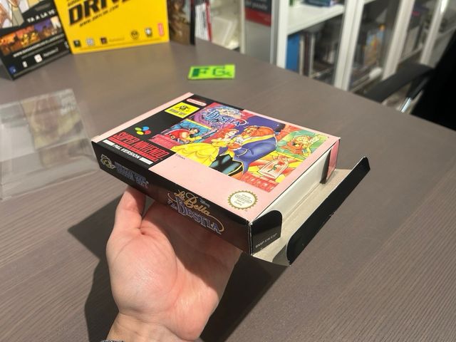 La Bella y la Bestia - SNES PAL ESP super nintendo
