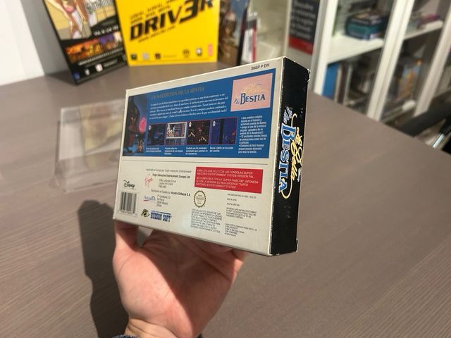 La Bella y la Bestia - SNES PAL ESP super nintendo