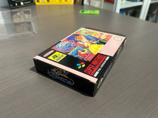 La Bella y la Bestia - SNES PAL ESP super nintendo