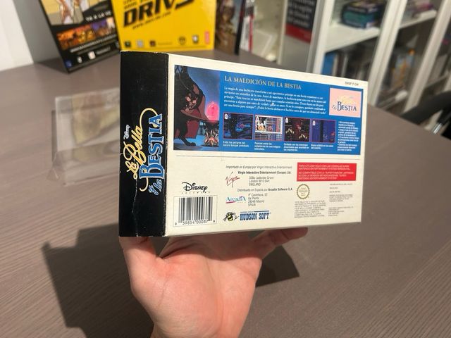 La Bella y la Bestia - SNES PAL ESP super nintendo