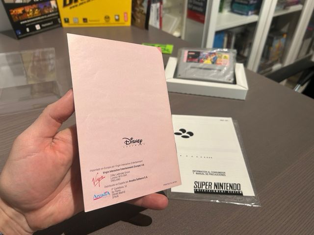 La Bella y la Bestia - SNES PAL ESP super nintendo