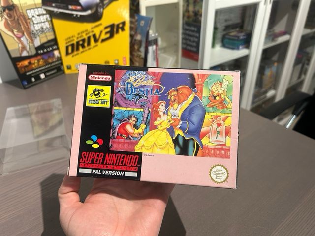 La Bella y la Bestia - SNES PAL ESP super nintendo