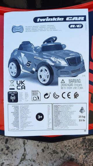 Coche eléctrico infantil 12V