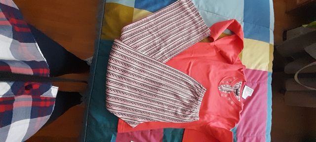 Pijama mujer - Rosa y marrón