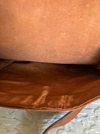 Bolso bandolera cuero marrón