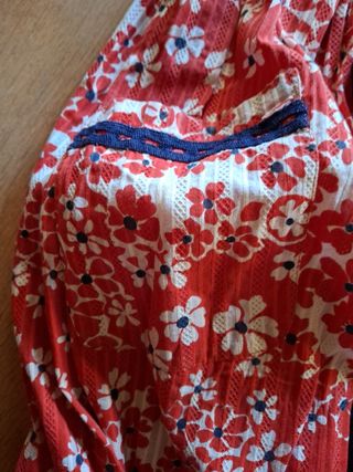 Vestido flores midi.