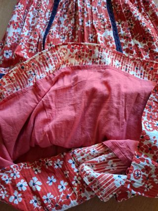 Vestido flores midi.