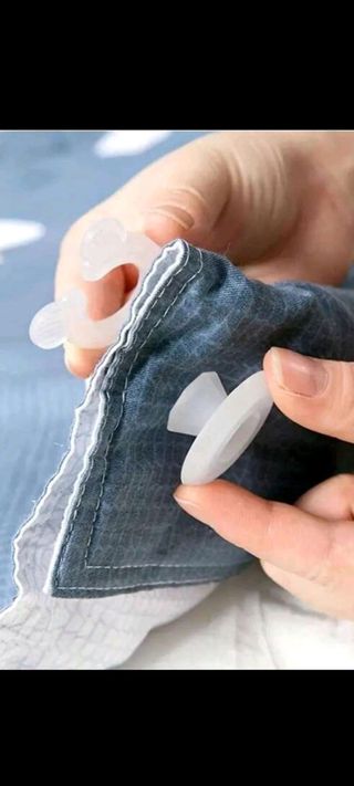 Ganchos plásticos para funda nórdica