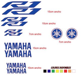 PEGATINAS YAMAHA R1