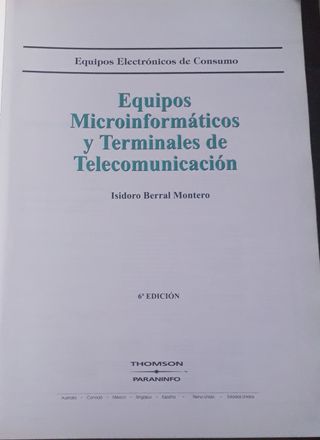 Equipos microinformáticos y terminales de telecomunicación
