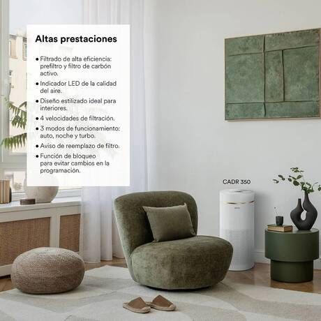 Purificador de aire Daitsu Holly CADR 350.